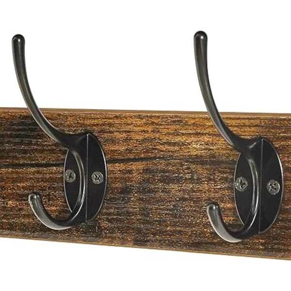 YMYNY Coat Rack Shelf Wall Mounted Coat Hooks Set of 2
