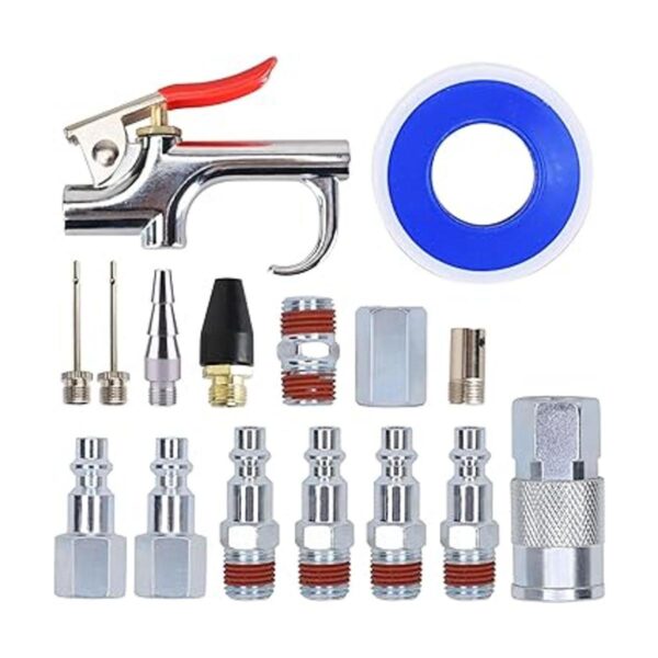 YNAir Kit de 18 accesorios para compresor de aire kit de_5