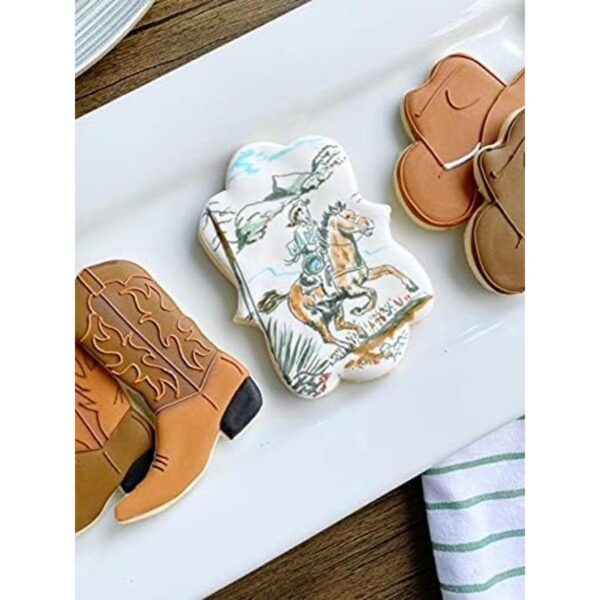 Cortadores de galletas Country Western. Botas vaqueras y