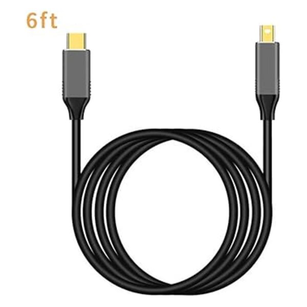 Cable USBC a Mini Displayport 4K 60Hz Modo de Duplicación_2