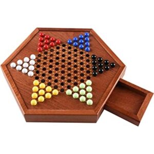 Damas chinas de madera de 12.7 pulgadas con cajones 12_1