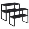 YMYNY Cabinet Shelf Organizer Extendable Spice Racks Set_1