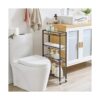 YMYNY Slim Kitchen Storage Rolling Cart 4Tier Utility_3