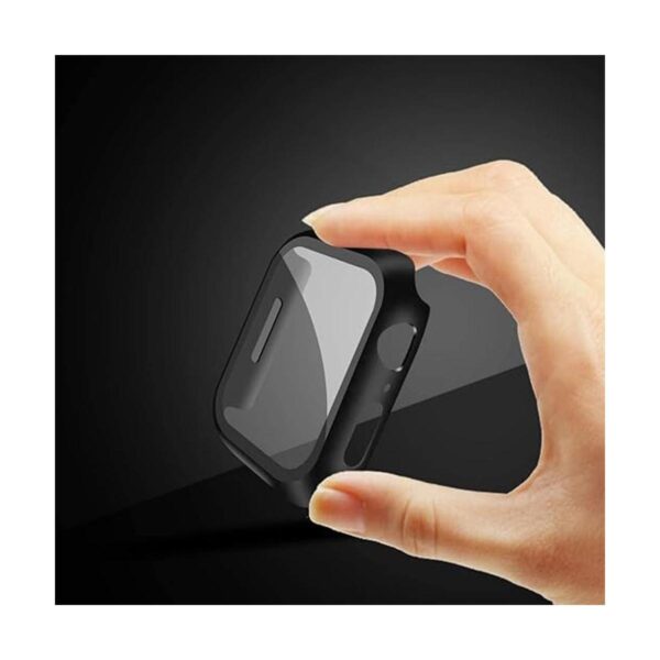YMHML Funda protectora negra con vidrio templado_2