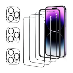 YMHML Paquete de 3 protectores de pantalla para iPhone 14_1
