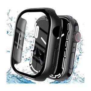 YMHML Funda impermeable compatible con Apple Watch Series_1
