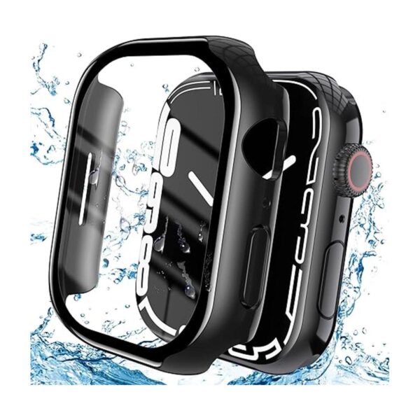 YMHML Funda impermeable compatible con Apple Watch Series_1