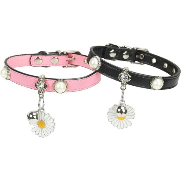 YMTECH Collar de gato con campana Collar de moda para