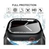 YMHML Funda impermeable compatible con Apple Watch Series_3