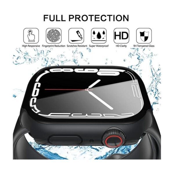 YMHML Funda impermeable compatible con Apple Watch Series_3