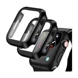 YMHML Funda protectora negra con vidrio templado_1