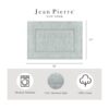 Jean Pierre Alfombra de baño para pista de carreras de