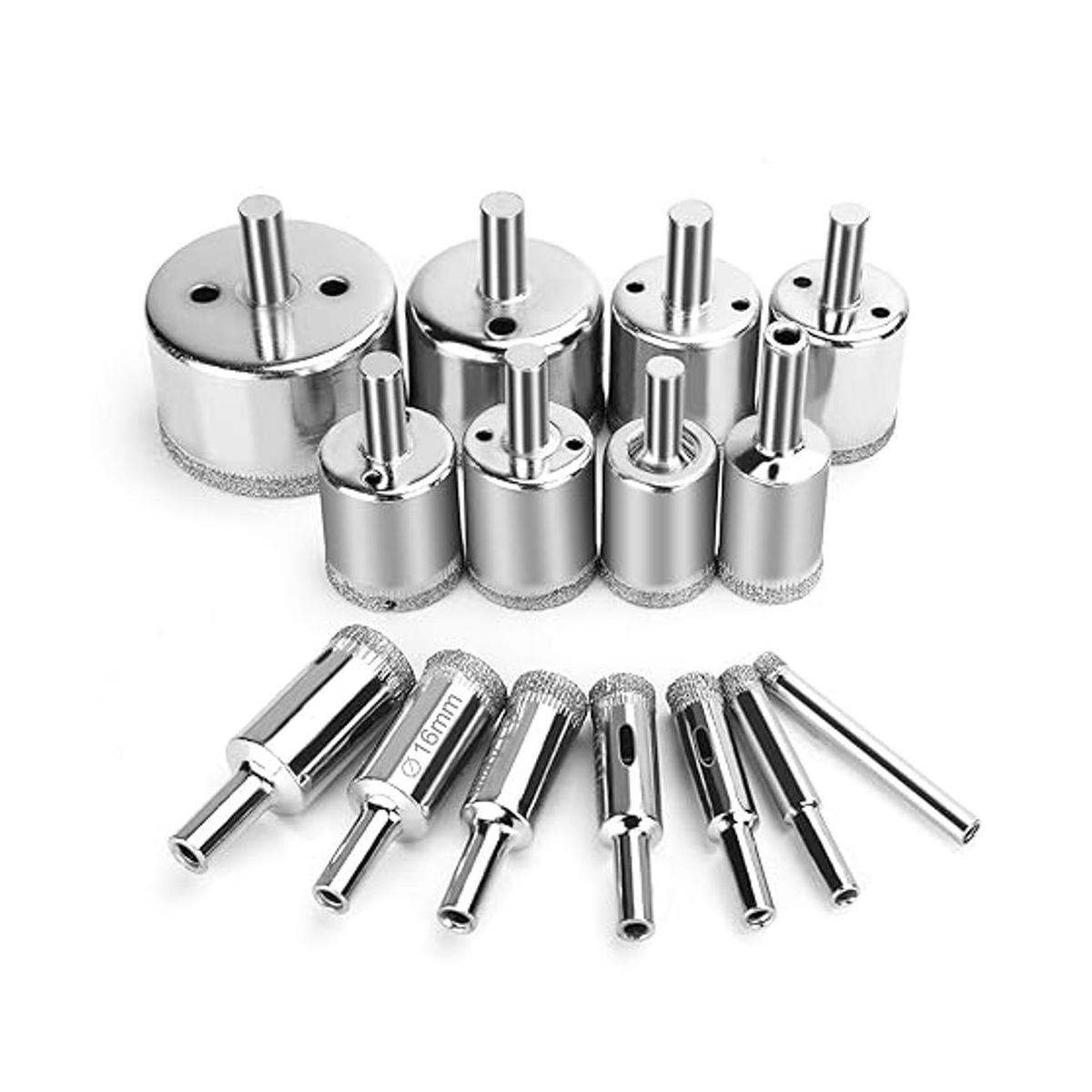 15 brocas de diamante para cerámica juego de brocas de