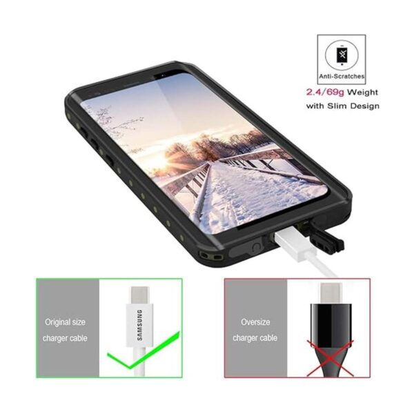 YMCCOOL Funda impermeable para Samsung Galaxy S8 58_4