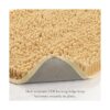 Laura Ashley Astor Tapete de baño de felpilla de