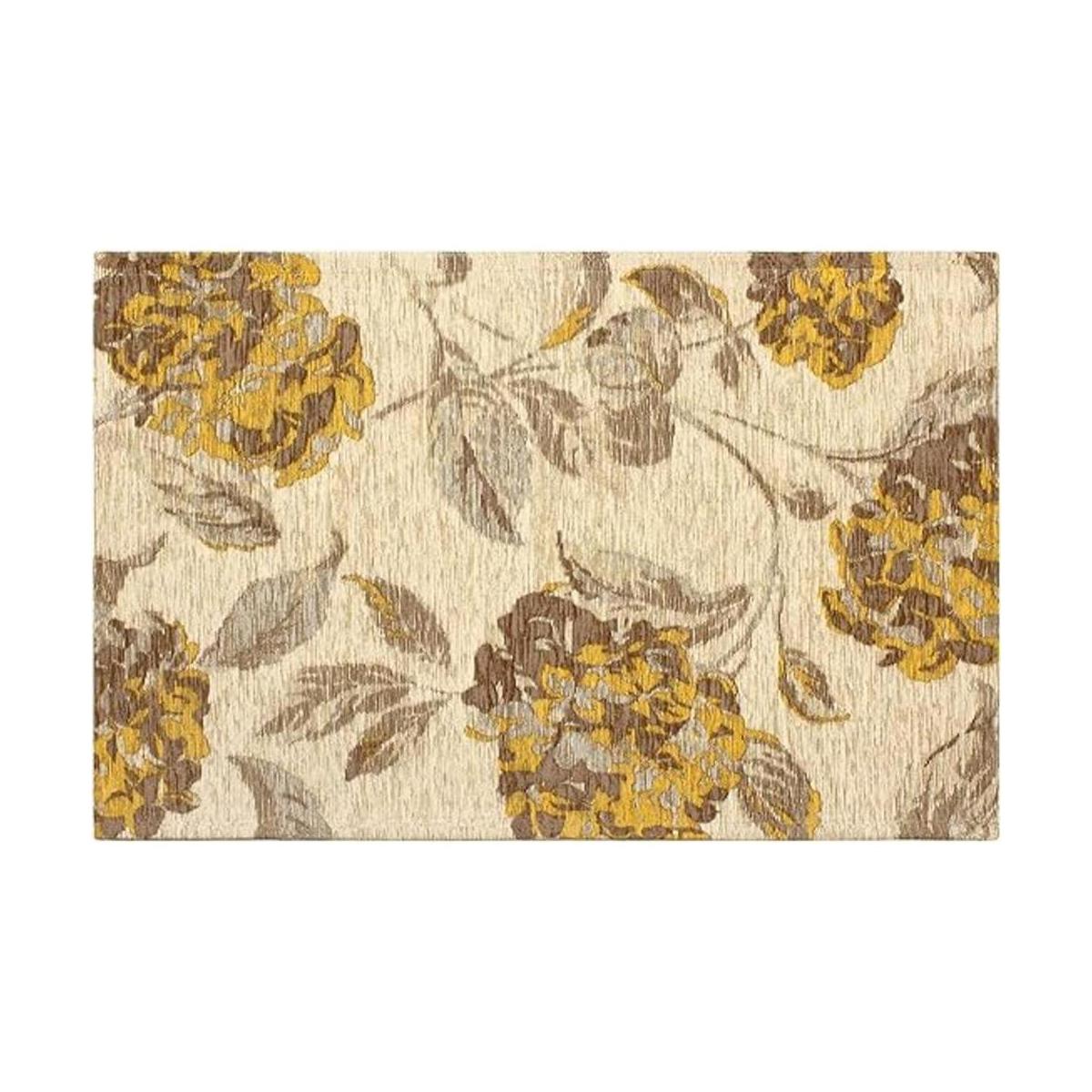 Laura Ashley Hydrangea Alfombra de felpilla con textura