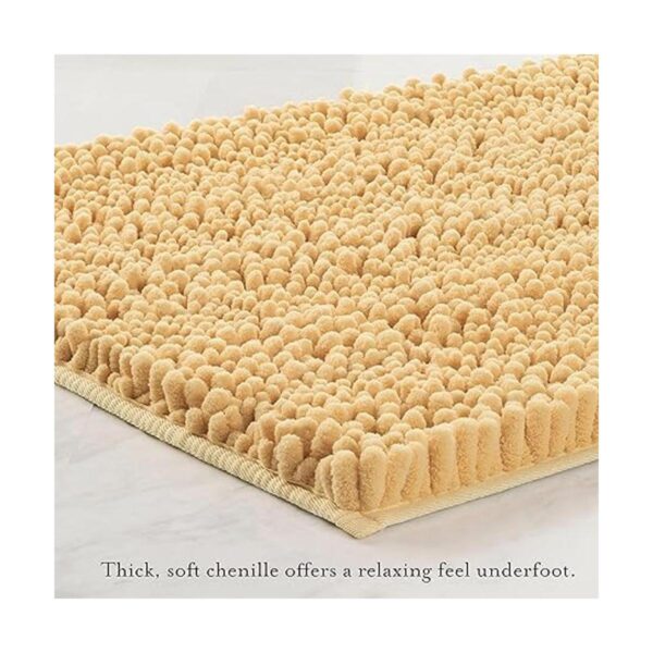 Laura Ashley Astor Tapete de baño de felpilla de