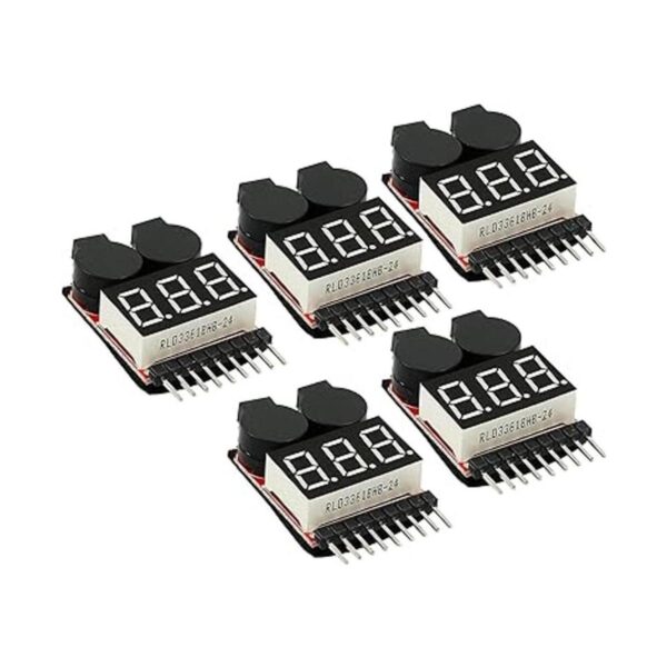 5 probadores de voltaje de batería Lipo 2 en 1 18 s_6