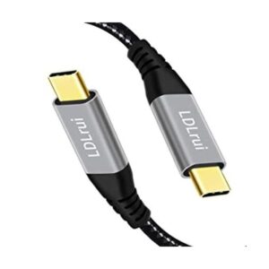 Cable corto USB C a USB C de hasta 10 Gbps de_1
