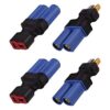 2 pares de adaptadores de conversión de enchufes Deans T a_1