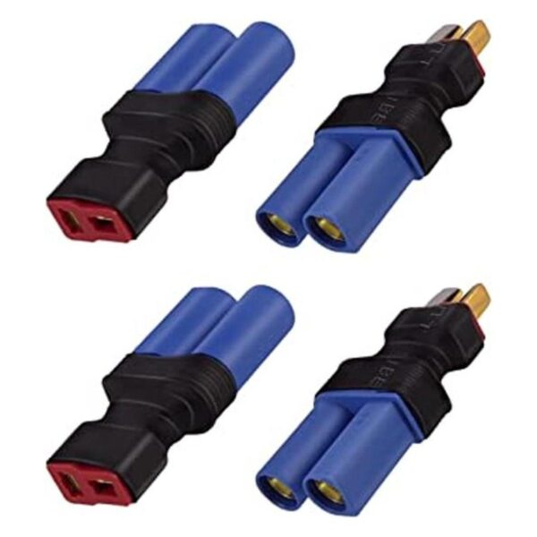 2 pares de adaptadores de conversión de enchufes Deans T a_1