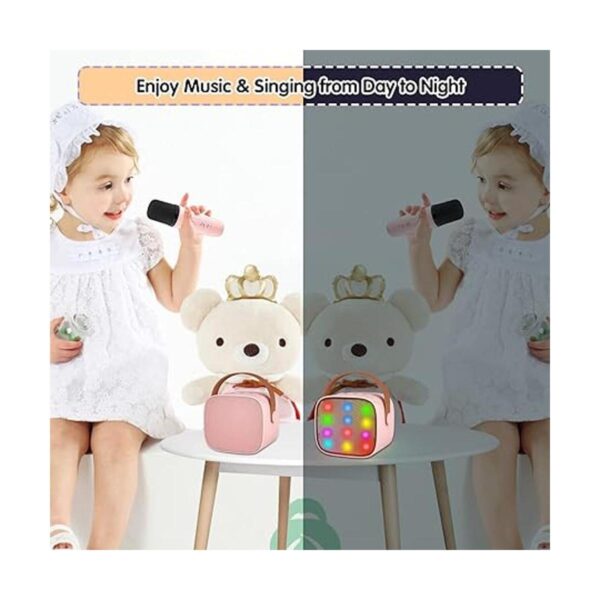 YLL Kids Karaoke Machine Portable Bluetooth Speaker with