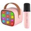 YLL Kids Karaoke Machine Portable Bluetooth Speaker with