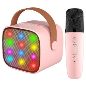 YLL Kids Karaoke Machine Portable Bluetooth Speaker with