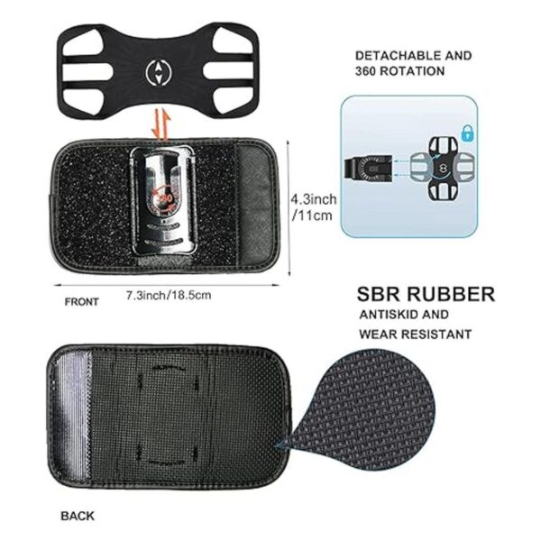 Soporte de correa para mochila para teléfono celular