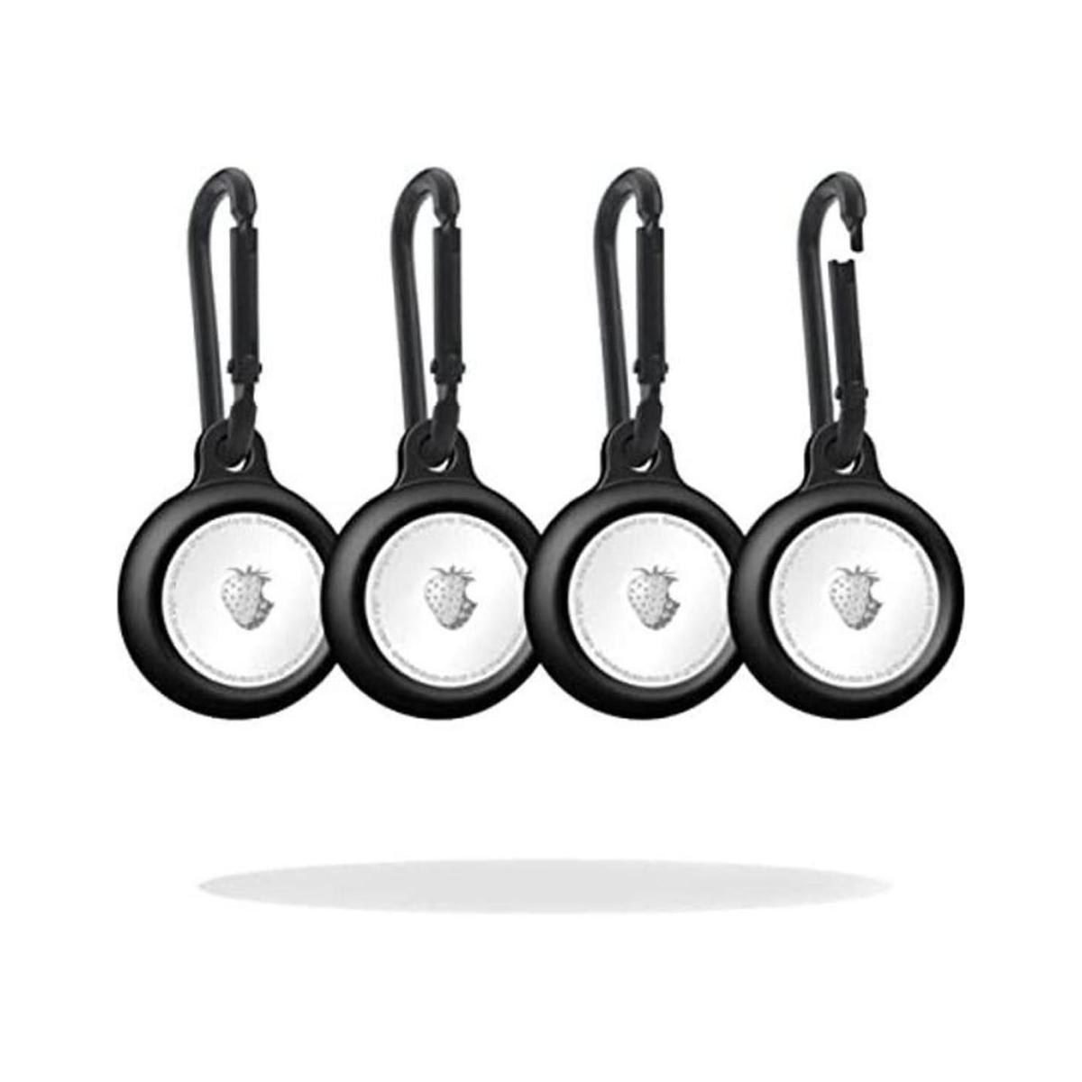 Paquete de 4 llaveros con funda para Airtag accesorio