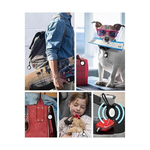 Paquete de 4 llaveros con funda para Airtag accesorio_2
