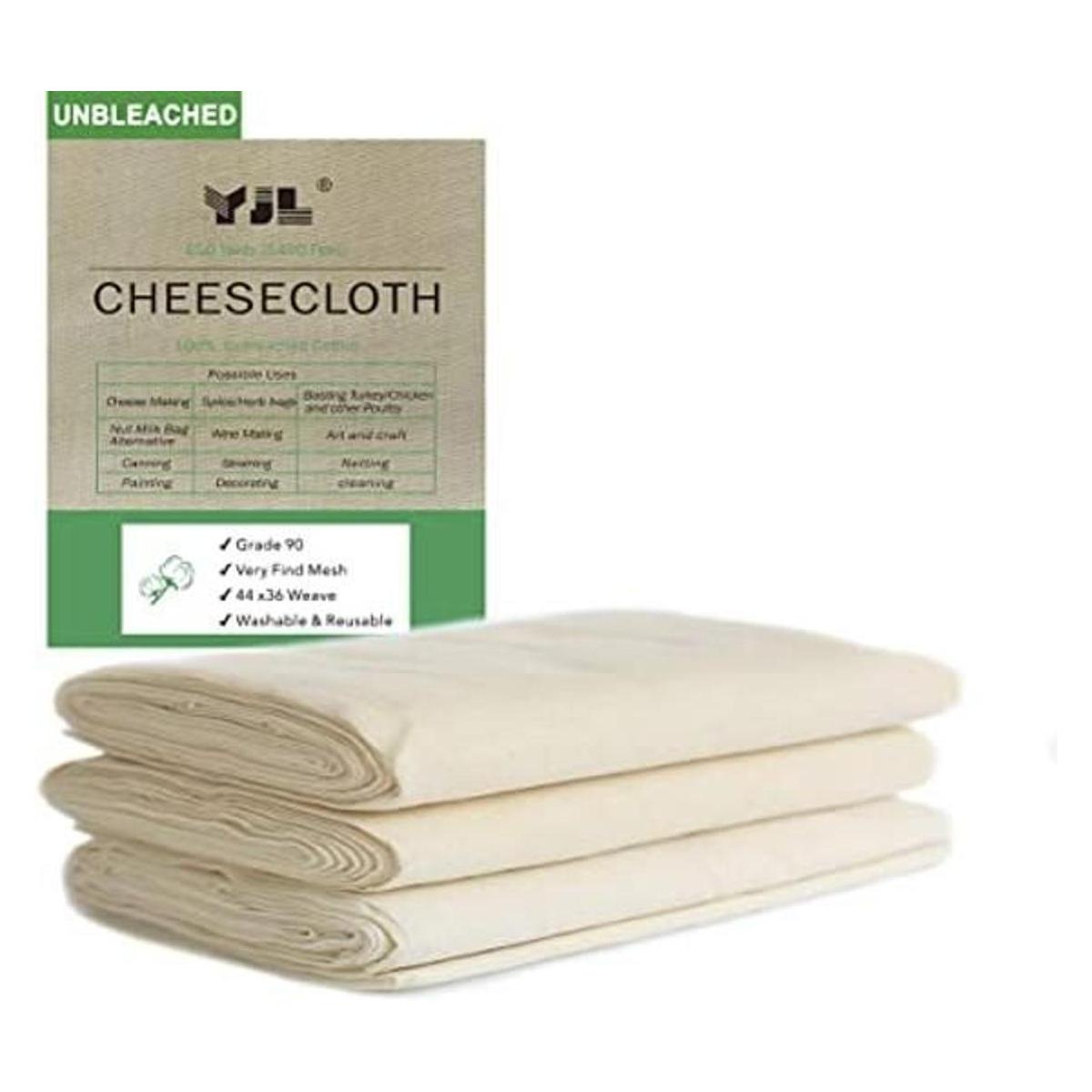 YJL Gasa de queso para colar 54 pies cuadrados 100