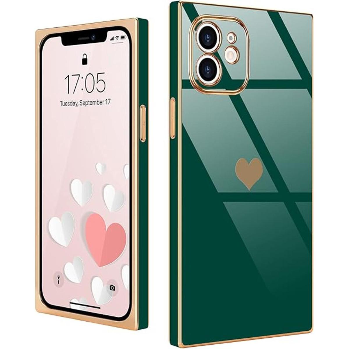 Urarssa Funda compatible con iPhone 12 bonita carcasa