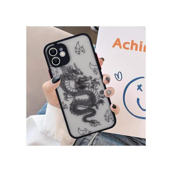 Urarssa Funda compatible con iPhone 12 diseño de patrón_2