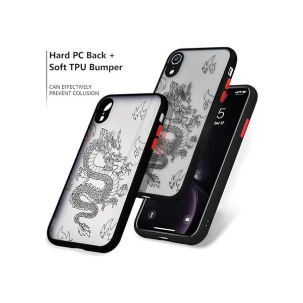 Urarssa Funda compatible con iPhone Xr diseño de animales_3