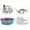 YCLADEC Lazy Susan Paquete de 4 organizadores de mesa