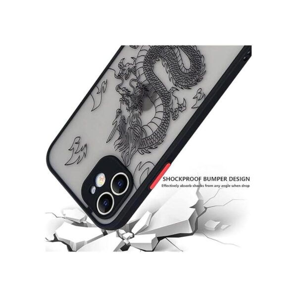 Urarssa Funda compatible con iPhone 12 diseño de patrón_5