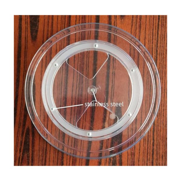 YCLADEC Lazy Susan Paquete de 4 organizadores de mesa