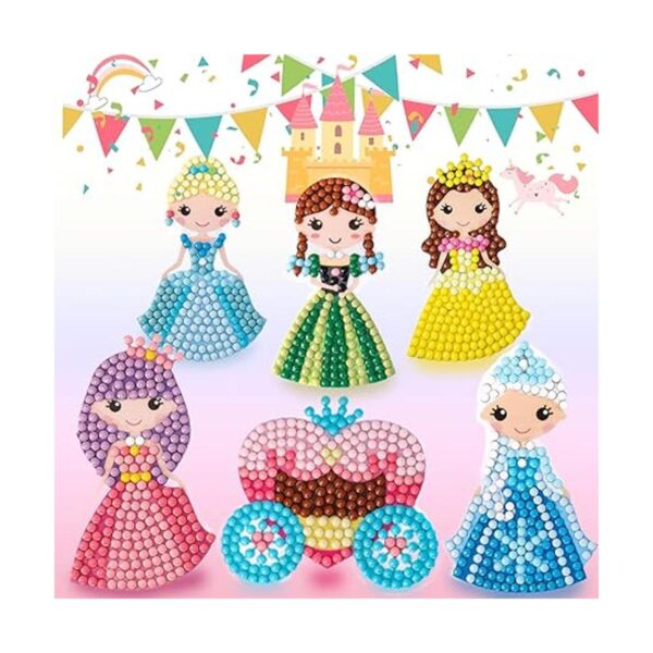Cymbana Kits de pintura de diamantes para niños 18 piezas_2