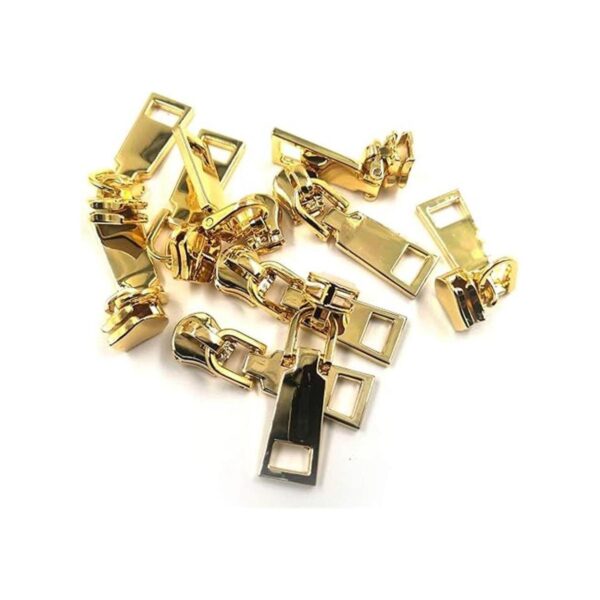 YIXISBest 5 cremalleras de metal de 4 yardas para coser_3