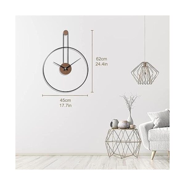 Reloj de pared decorativo grande para sala de estar_3