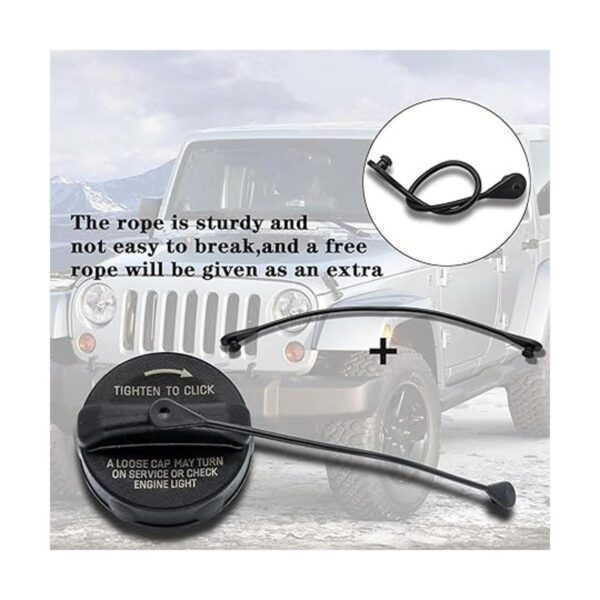 Tapa de gasolina tapa de combustible 2 cintas para Dodge