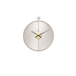 Reloj de pared decorativo clásico grande con péndulo_1