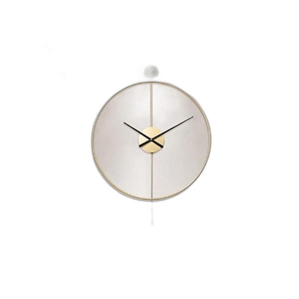 Reloj de pared decorativo clásico grande con péndulo_1