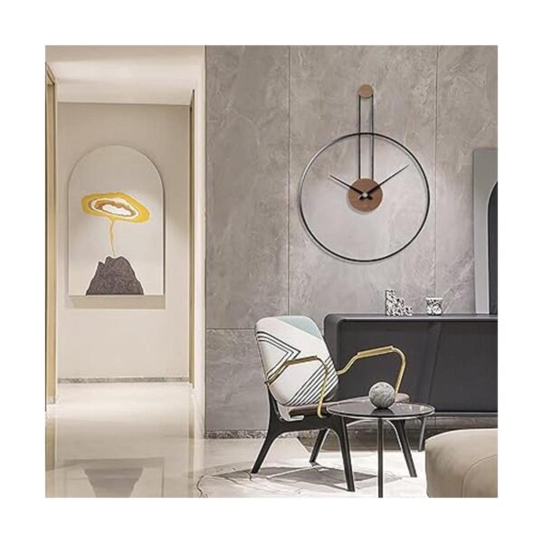 Reloj de pared decorativo grande para sala de estar_4