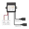 Convertidor CC de 12 V 24 V a 5 V 6 A 30 W doble USB_4