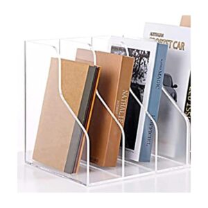 SANRUI Organizador de archivos de acrílico transparente
