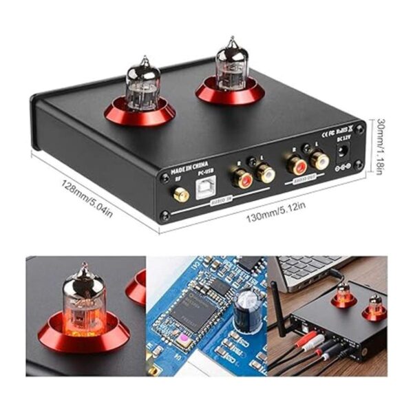 AIYIMA tubo T6 PRO Bluetooth 5.0 tubo preamplificador HiFi_2
