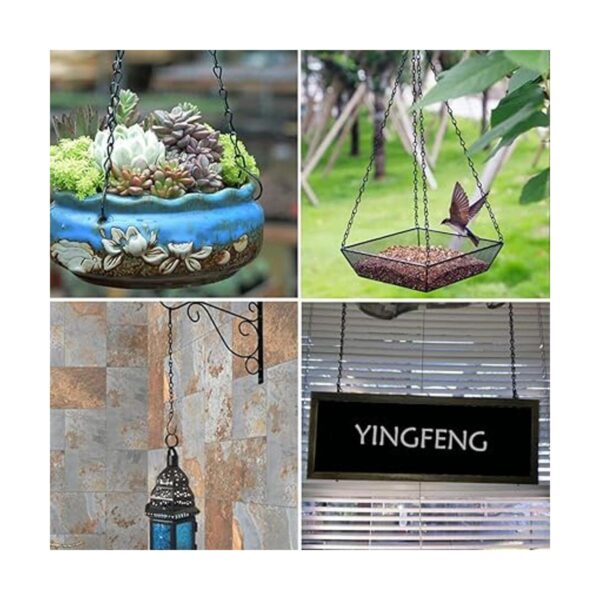 YINGFENG Paquete de 10 cadenas colgantes de 9.5 pulgadas