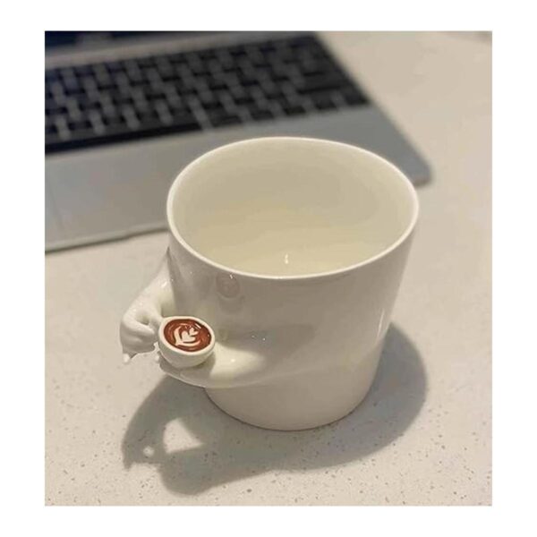 YINHEMEOW Taza de café de cerámica de 12 onzas taza de_4